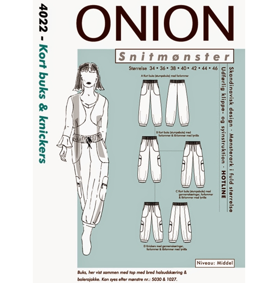 Onion 4022 Snitmønster